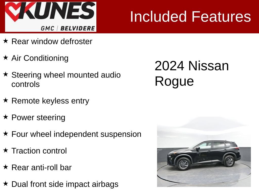 Used 2024 Nissan Rogue S AWD/4WD video 2