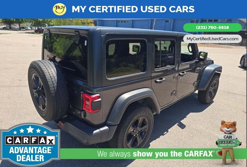 Used 2020 Jeep Wrangler Unlimited Sport AWD/4WD image 3