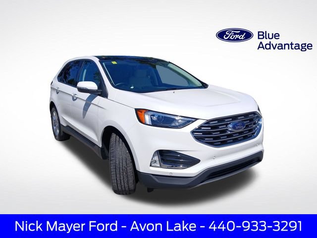 Certified 2023 Ford Edge Titanium w/ Class II Trailer Tow Package AWD/4WD image 1