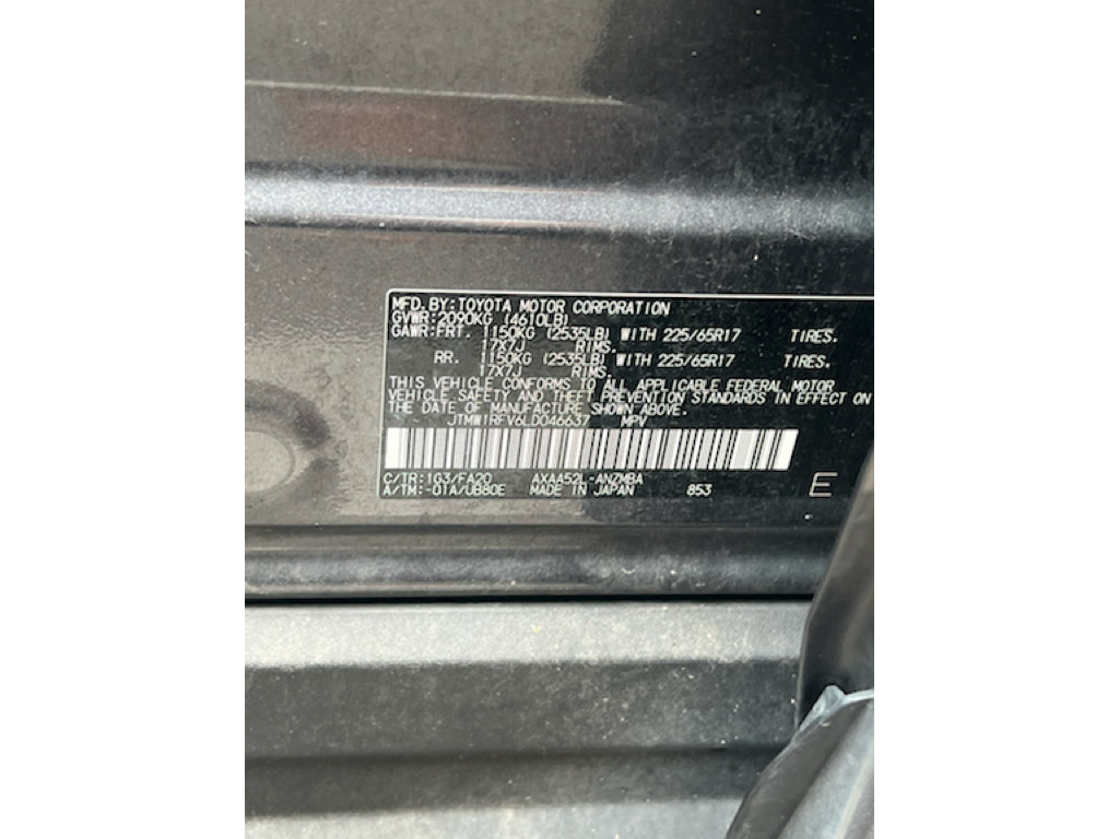Used 2020 Toyota RAV4 XLE w/ Convenience Package FWD image 7