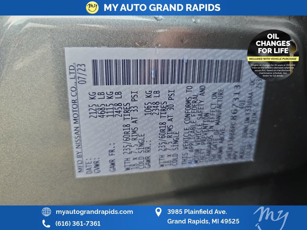 Used 2023 Nissan Rogue SV w/ SV Premium B Package AWD/4WD image 34