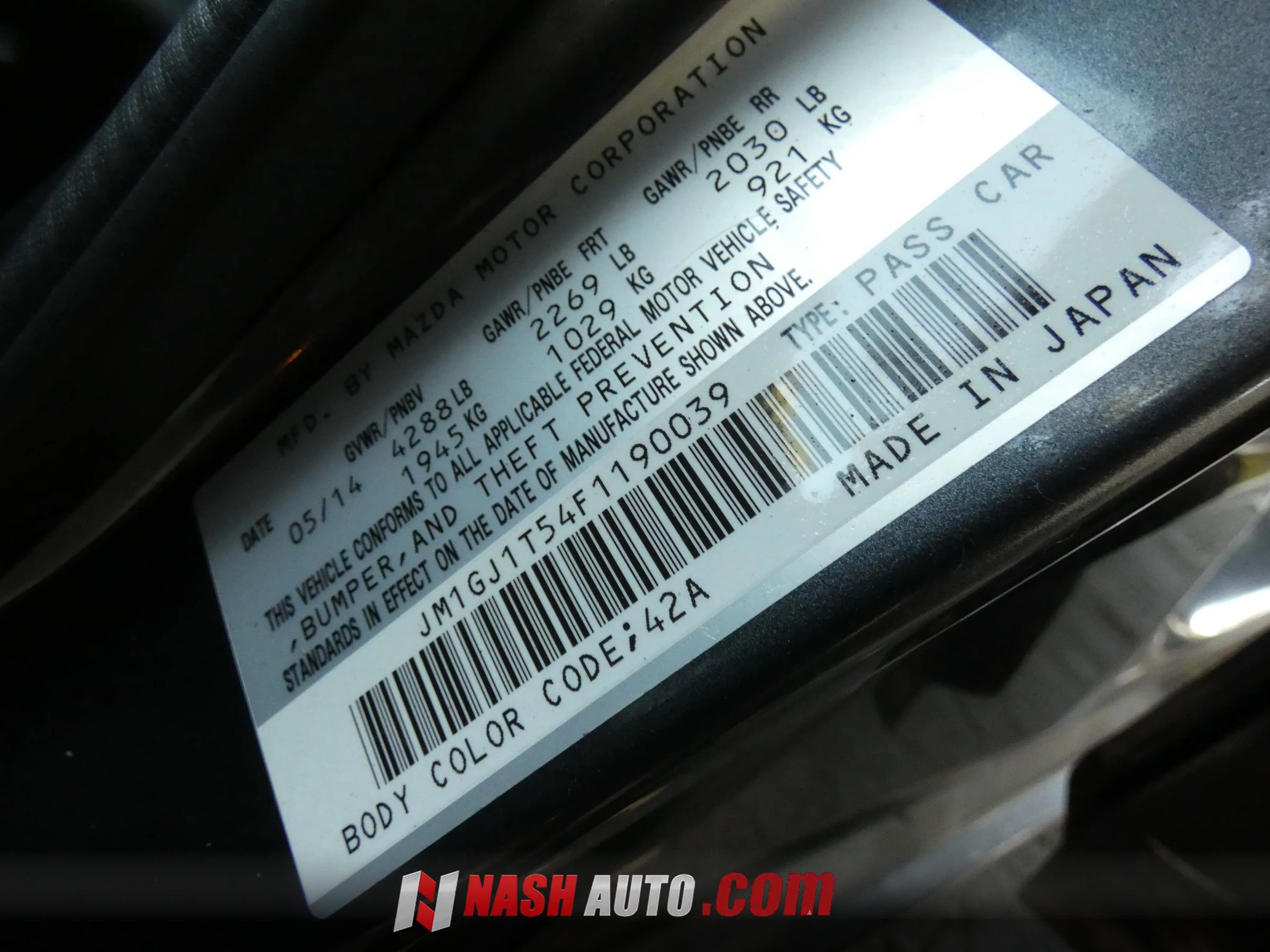 Used 2015 MAZDA MAZDA6 Touring w/ Touring Technology Package FWD image 29
