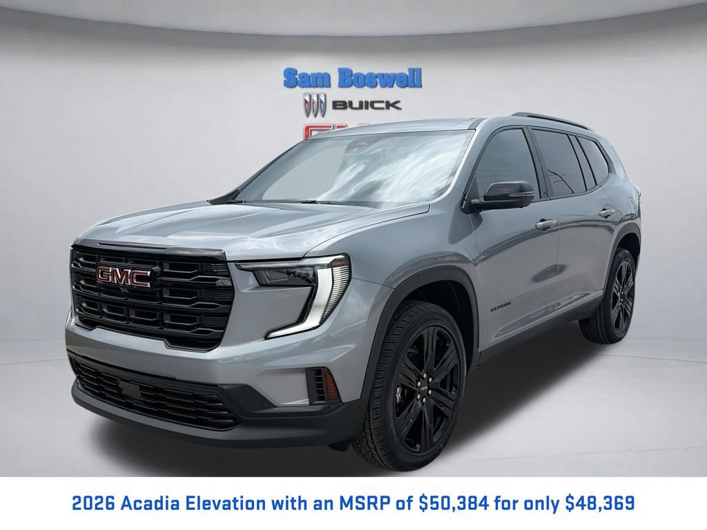 New 2026 GMC Acadia Elevation w/ Black Edition FWD image 1