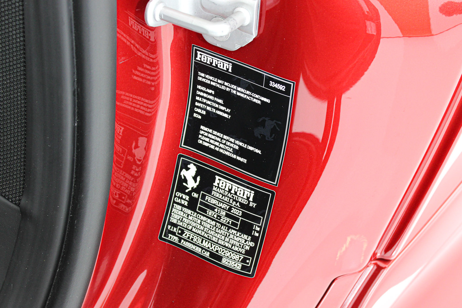 Certified 2023 Ferrari F8 Tributo RWD image 61