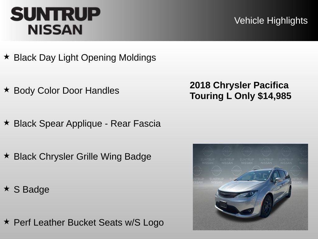 Used 2018 Chrysler Pacifica Touring-L w/ Premium Audio Group image 23