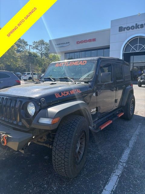Used 2021 Jeep Wrangler Unlimited Sport AWD/4WD image 1