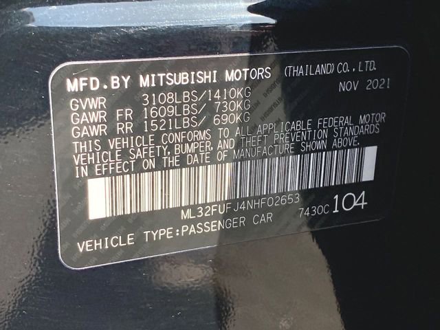 Used 2022 Mitsubishi Mirage G4 ES image 30