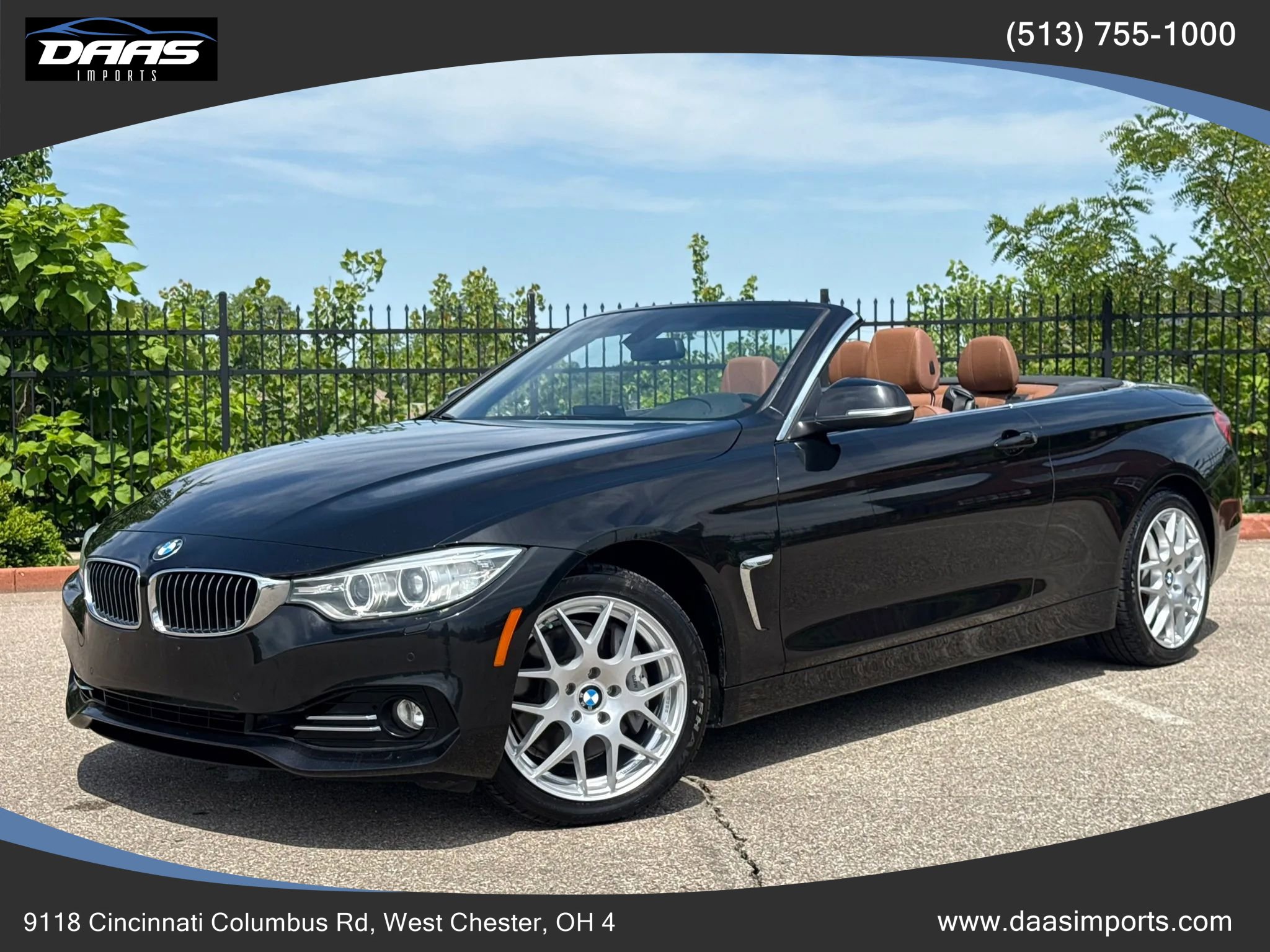 Used 2015 BMW 435i xDrive Convertible AWD/4WD image 1