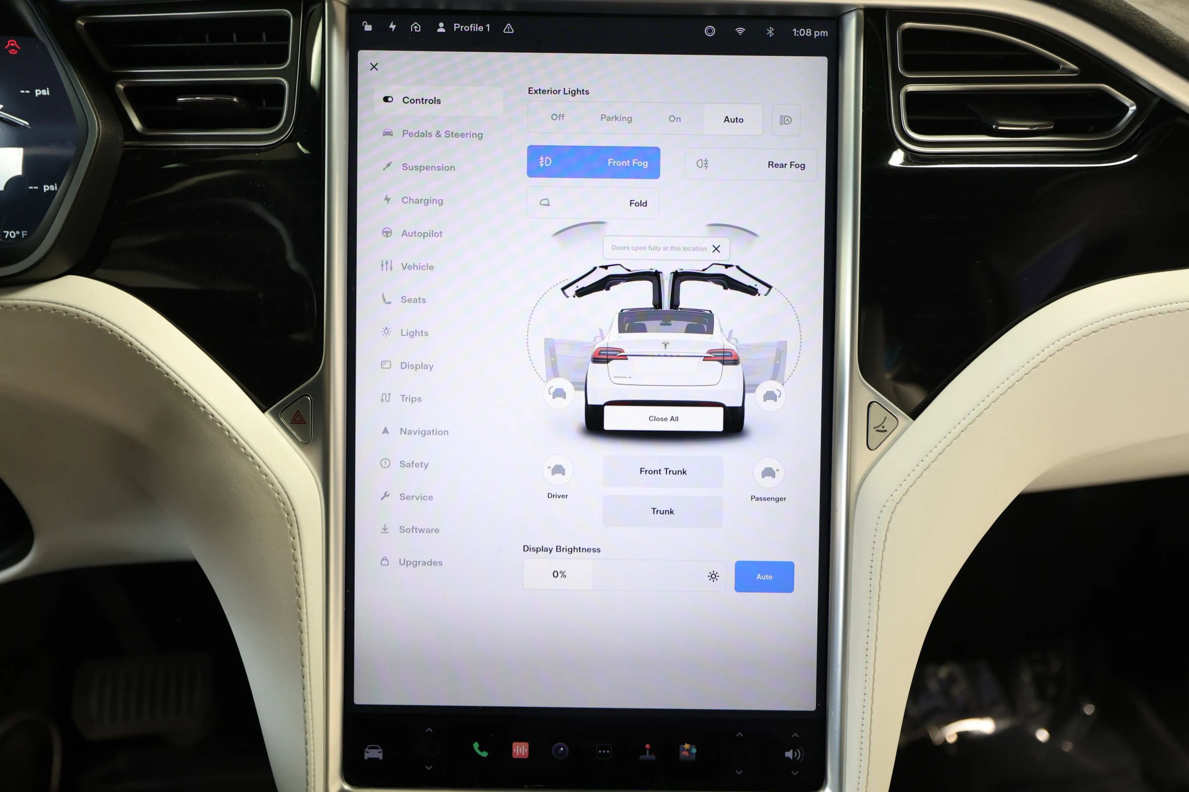 Used 2017 Tesla Model X 75D AWD/4WD image 58