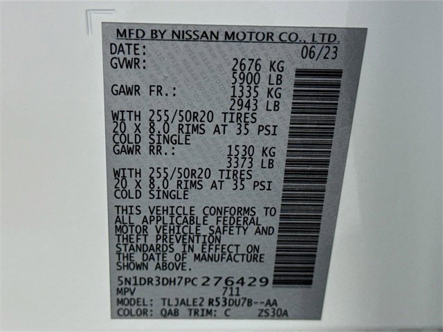 Certified 2023 Nissan Pathfinder Platinum image 32