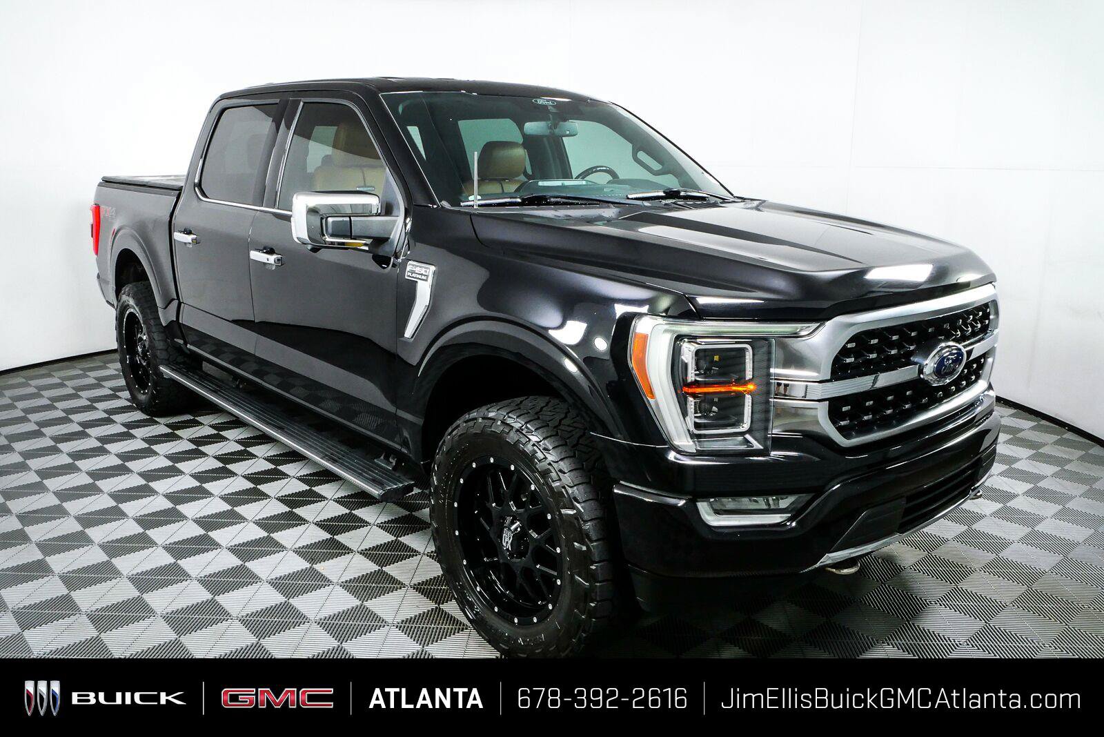 Used 2021 Ford F150 Platinum w/ FX4 Off-Road Package AWD/4WD image 1