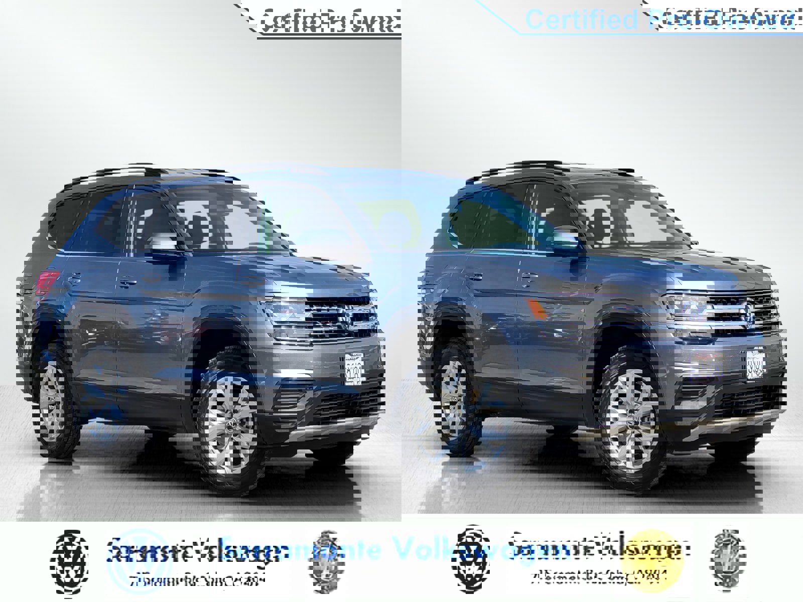 Used 2020 Volkswagen Atlas S w/ Towing Package image 1