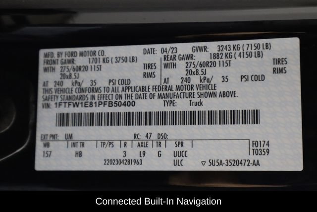 Used 2023 Ford F150 Lariat w/ Equipment Group 502A High AWD/4WD image 24