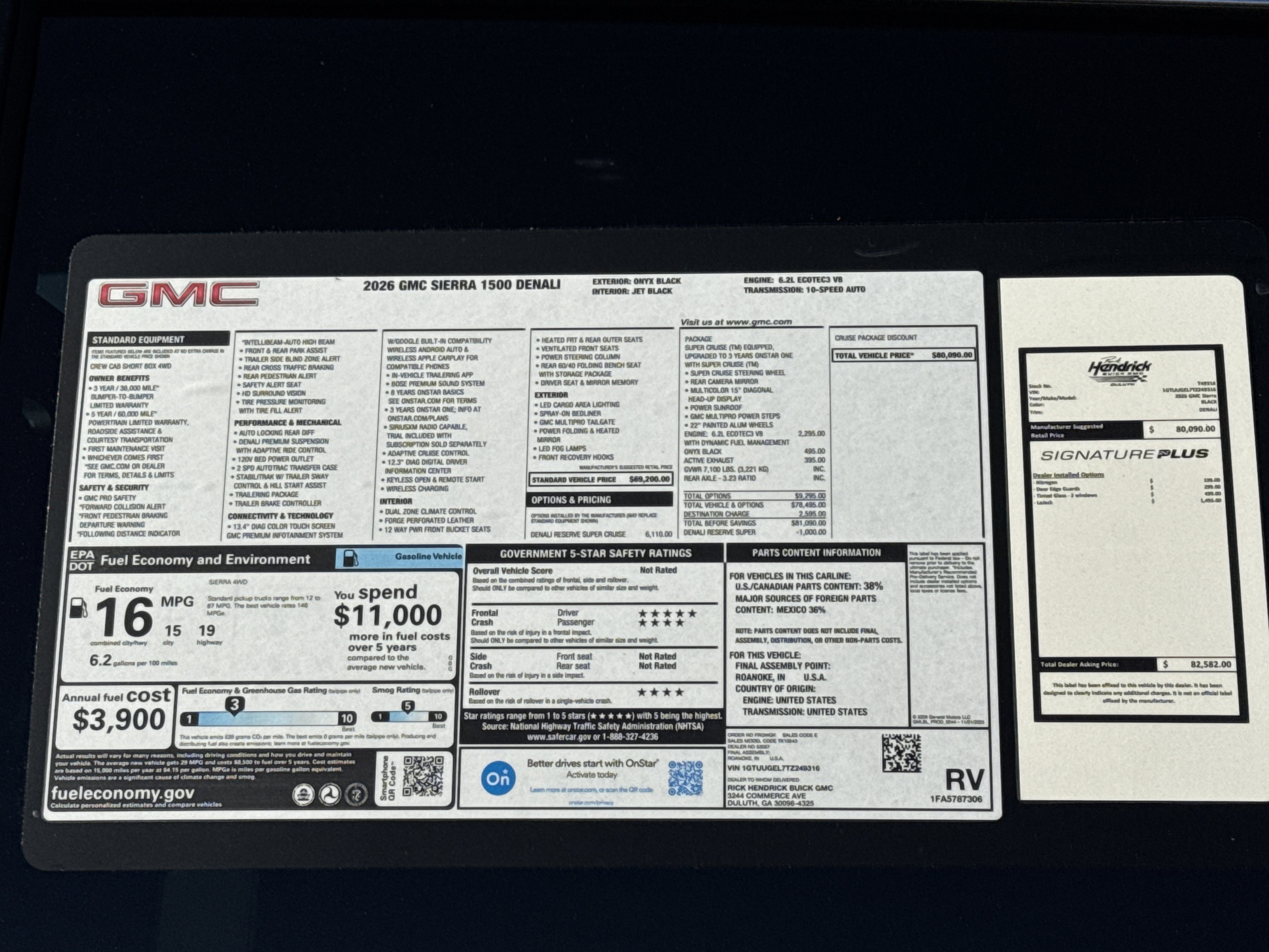 New 2026 GMC Sierra 1500 Denali image 35