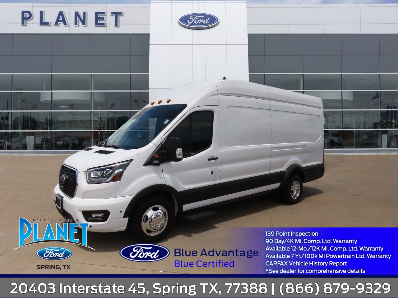 Used 2024 Ford Transit 350 148 High Roof DRW AWD w/ Interior Upgrade Package