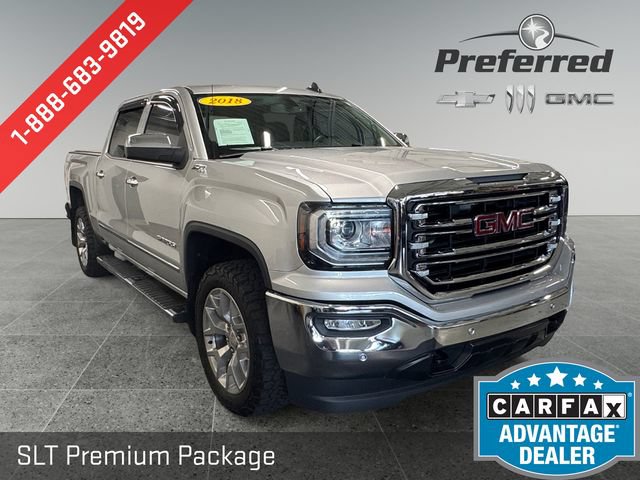 Certified 2018 GMC Sierra 1500 SLT w/ SLT Premium Package AWD/4WD image 1