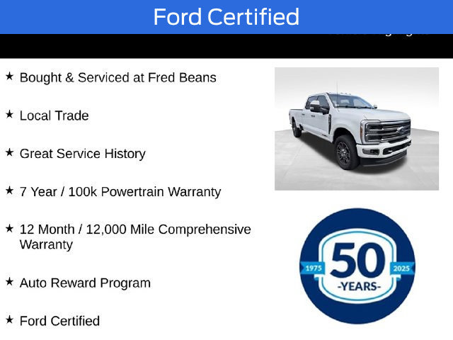 Certified 2023 Ford F350 Limited w/ FX4 Off-Road Package AWD/4WD image 8