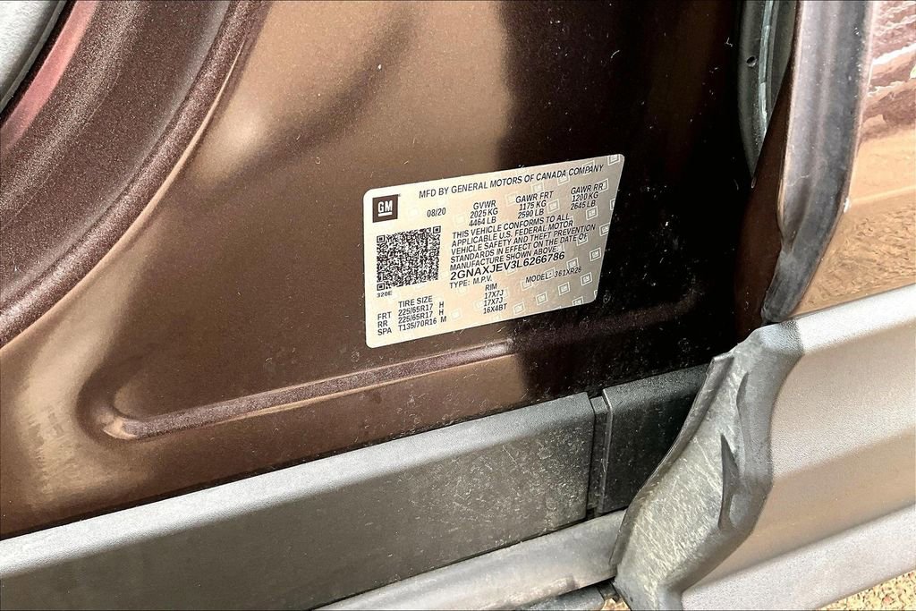 Used 2020 Chevrolet Equinox LT w/ Driver Convenience Package image 17