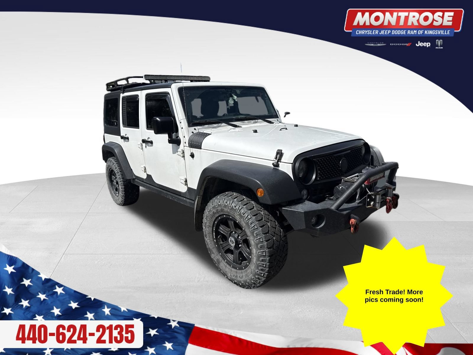 Used 2017 Jeep Wrangler Unlimited Sport w/ Quick Order Package 24S AWD/4WD image 2