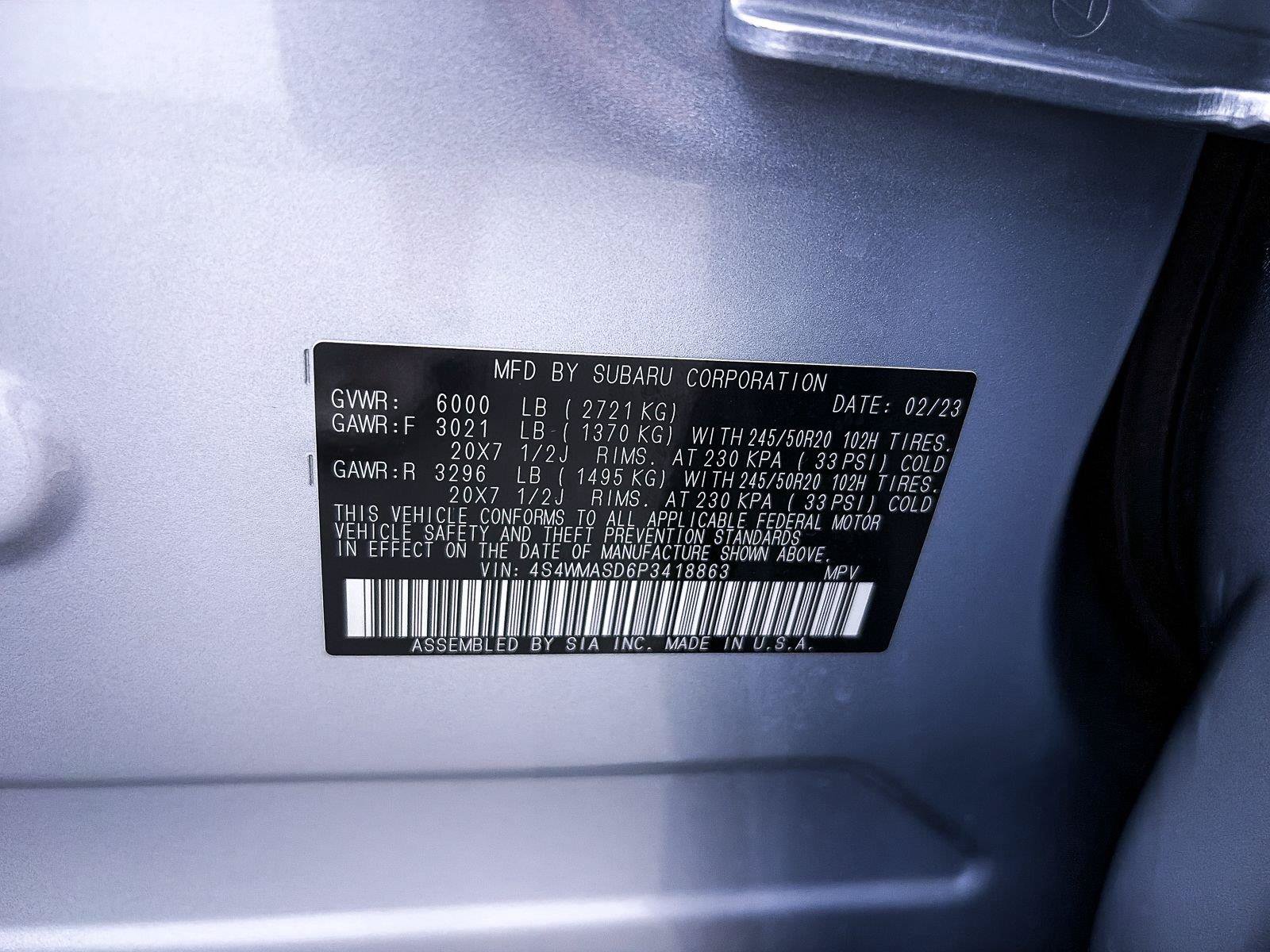 Used 2023 Subaru Ascent Limited AWD/4WD image 40
