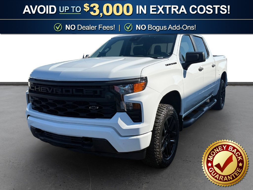 Used 2024 Chevrolet Silverado 1500 Custom w/ Turbomax Blackout Package