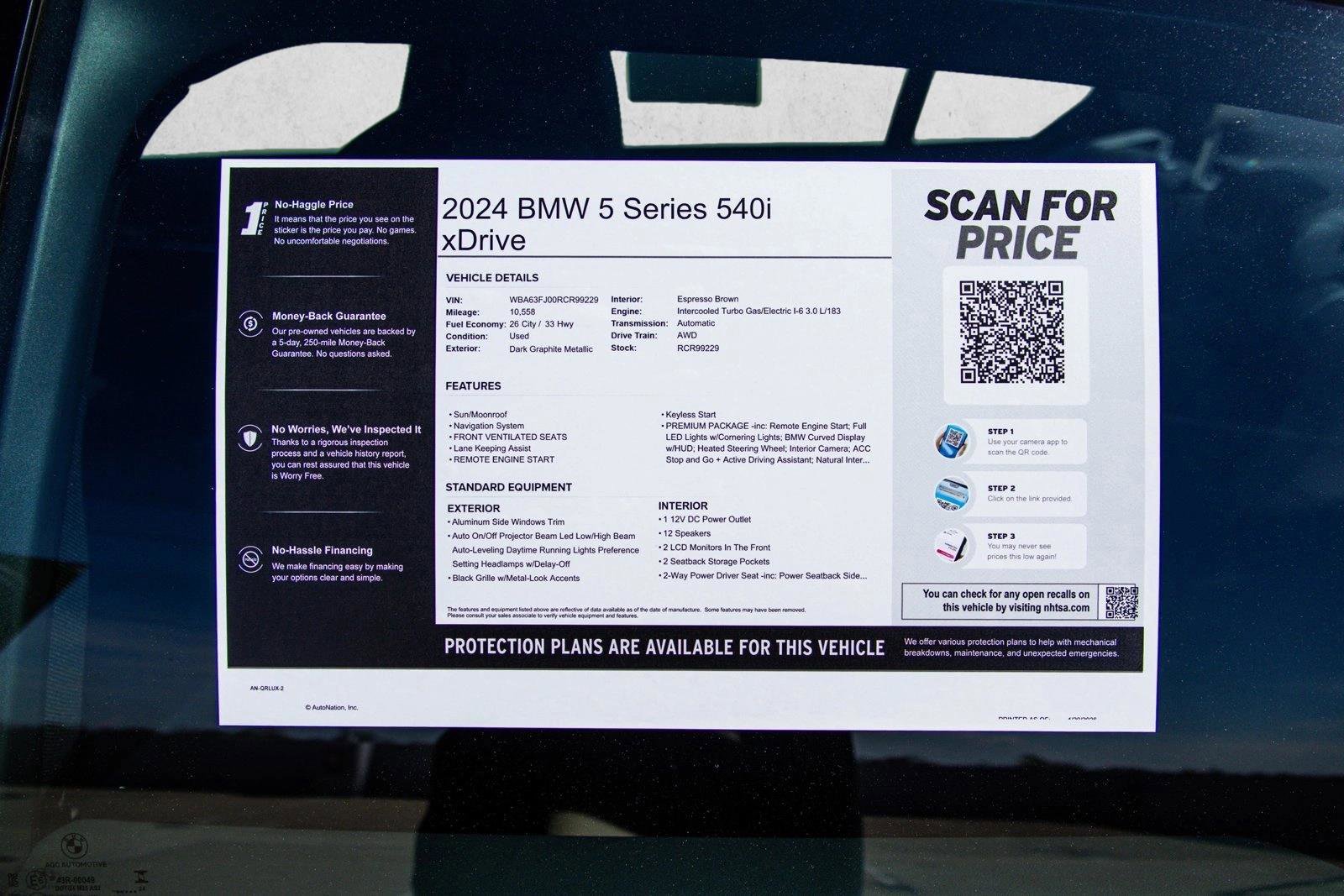 Used 2024 BMW 540i xDrive w/ Premium Package AWD/4WD image 29