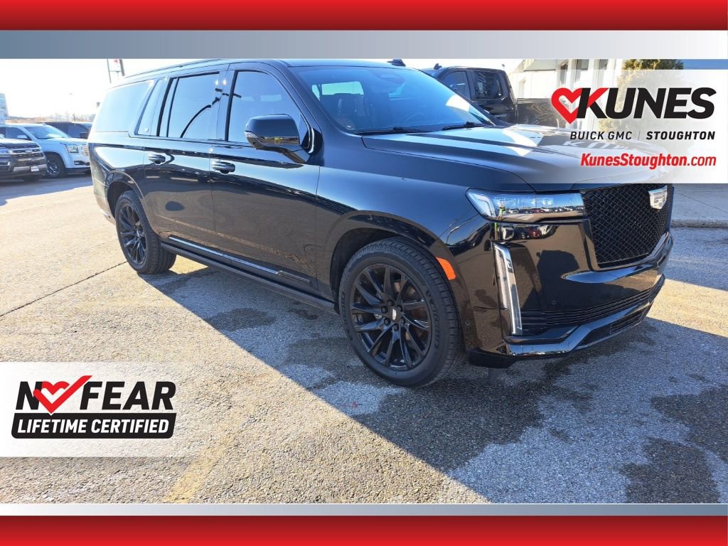 Used 2024 Cadillac Escalade ESV Sport Platinum w/ LPO, ONYX Package image 59