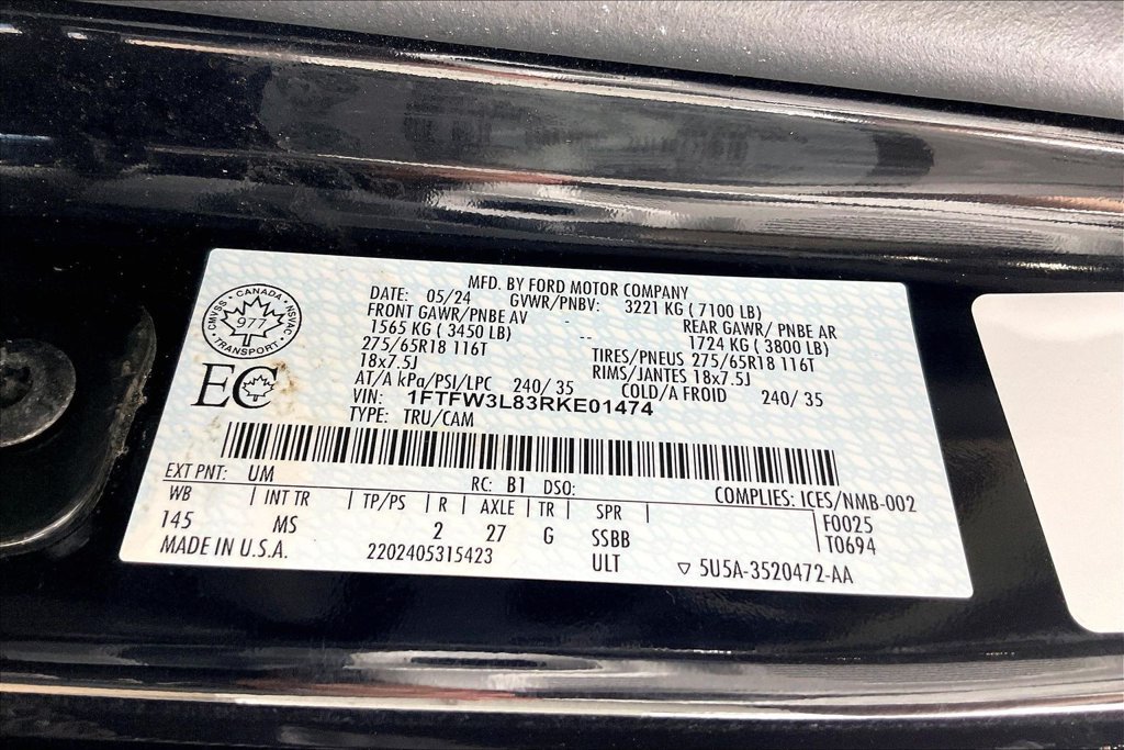 Used 2024 Ford F150 XLT AWD/4WD image 34