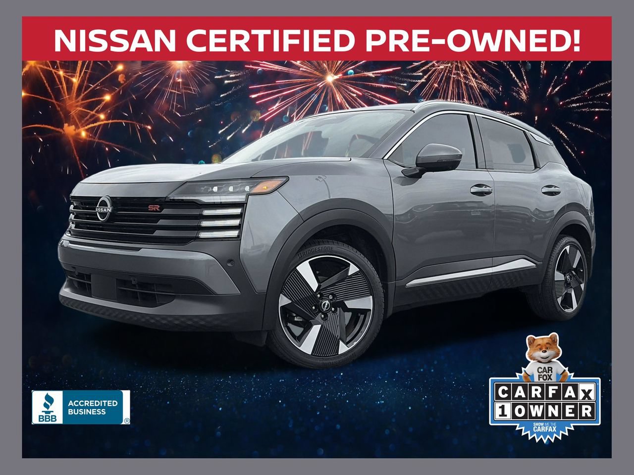 Certified 2025 Nissan Kicks SR w/ SR Premium Package FWD image 1
