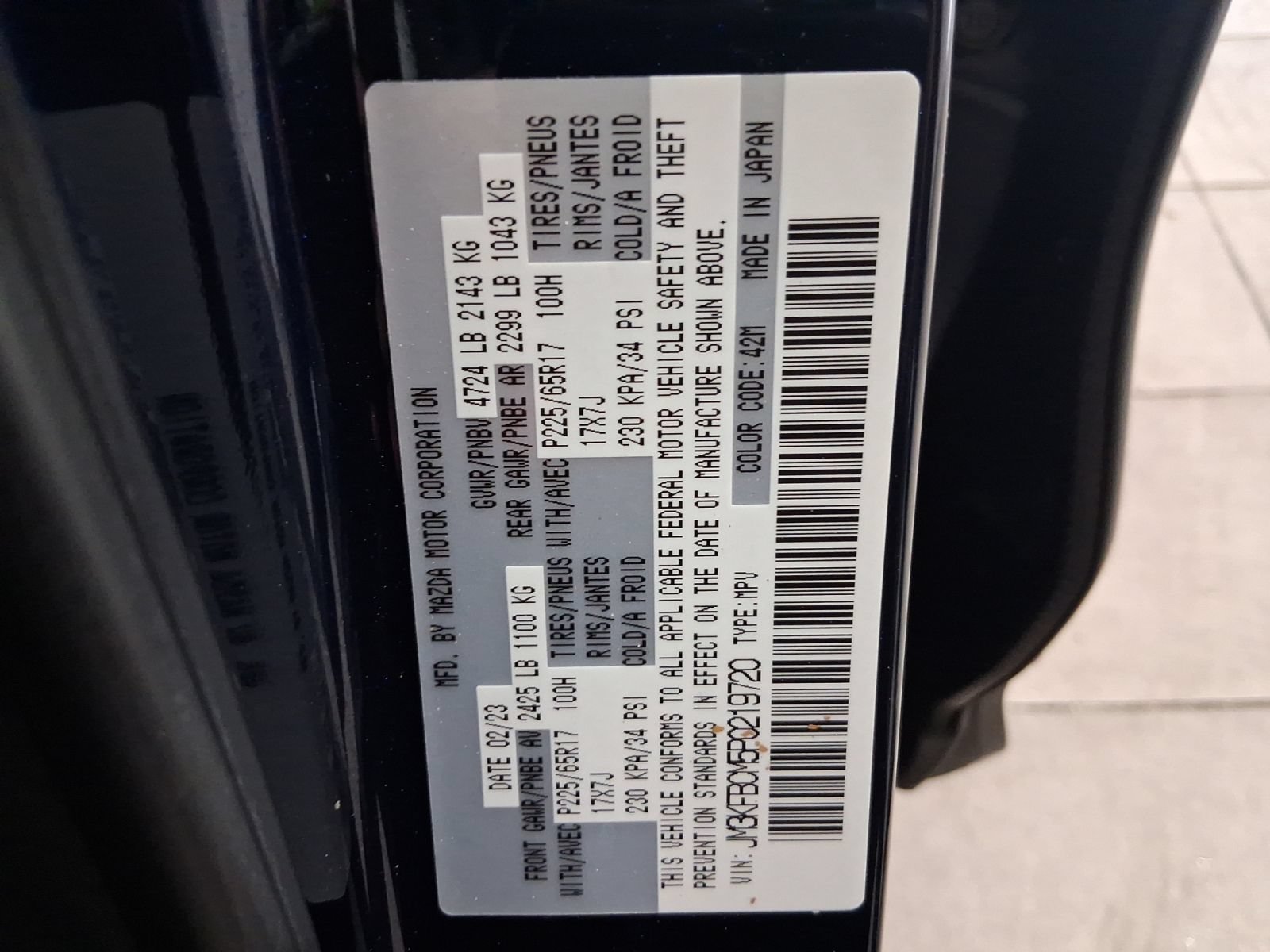 Used 2023 MAZDA CX-5 AWD 2.5 S image 27