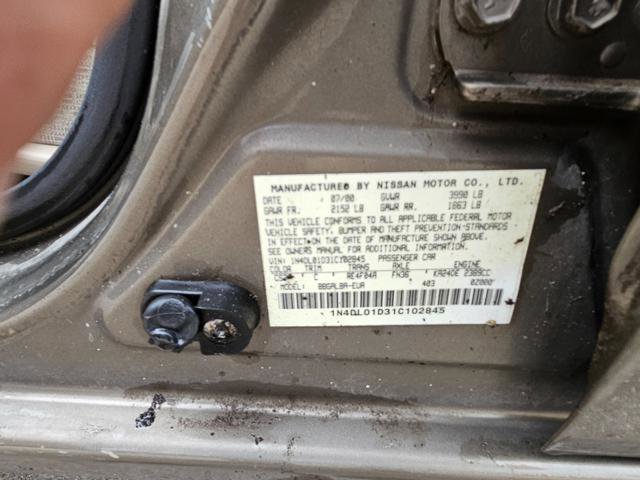 Used 2001 Nissan Altima GXE FWD image 15