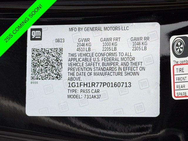 Used 2023 Chevrolet Camaro SS RWD image 23