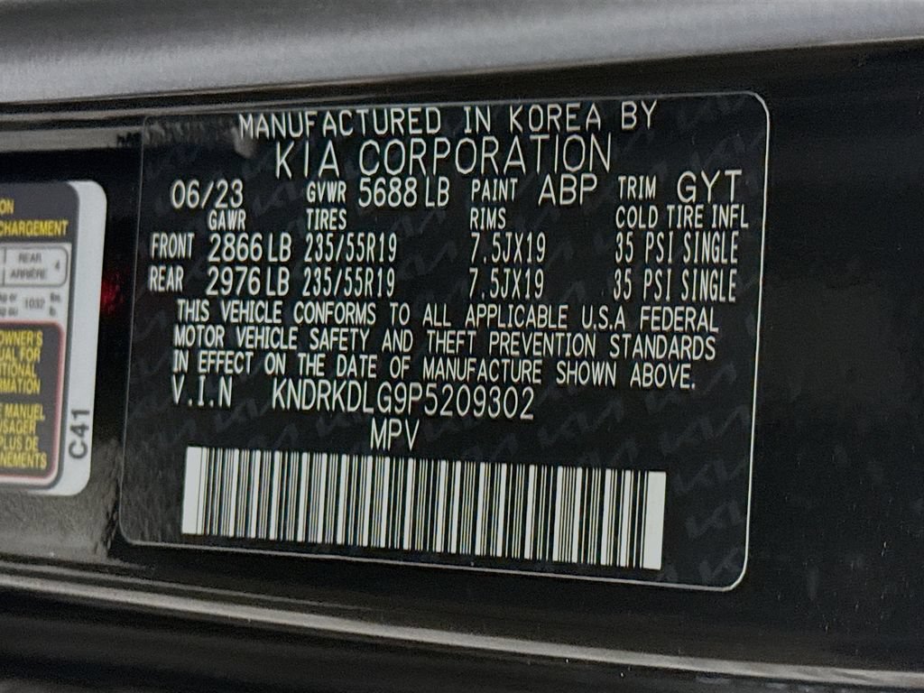 Certified 2023 Kia Sorento SX Prestige w/ Panoramic Sunroof Package AWD/4WD image 40