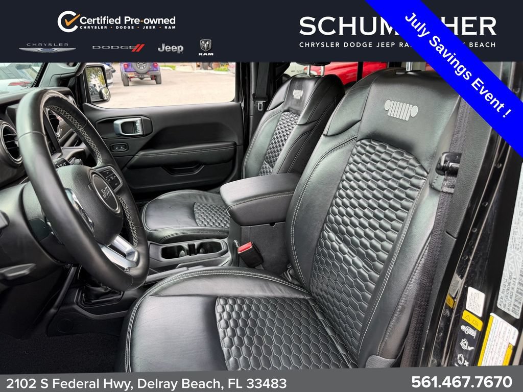 Used 2021 Jeep Wrangler Unlimited Sahara AWD/4WD image 10