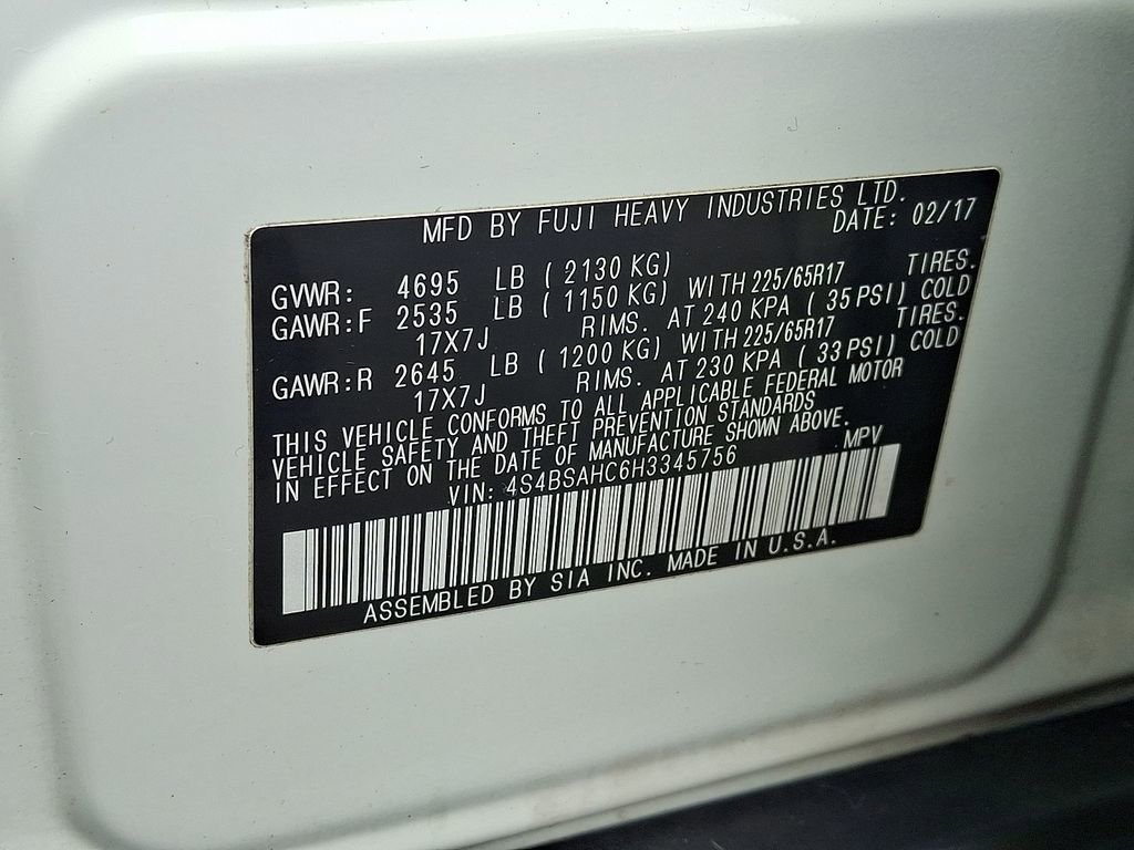 Used 2017 Subaru Outback 2.5i Premium image 26