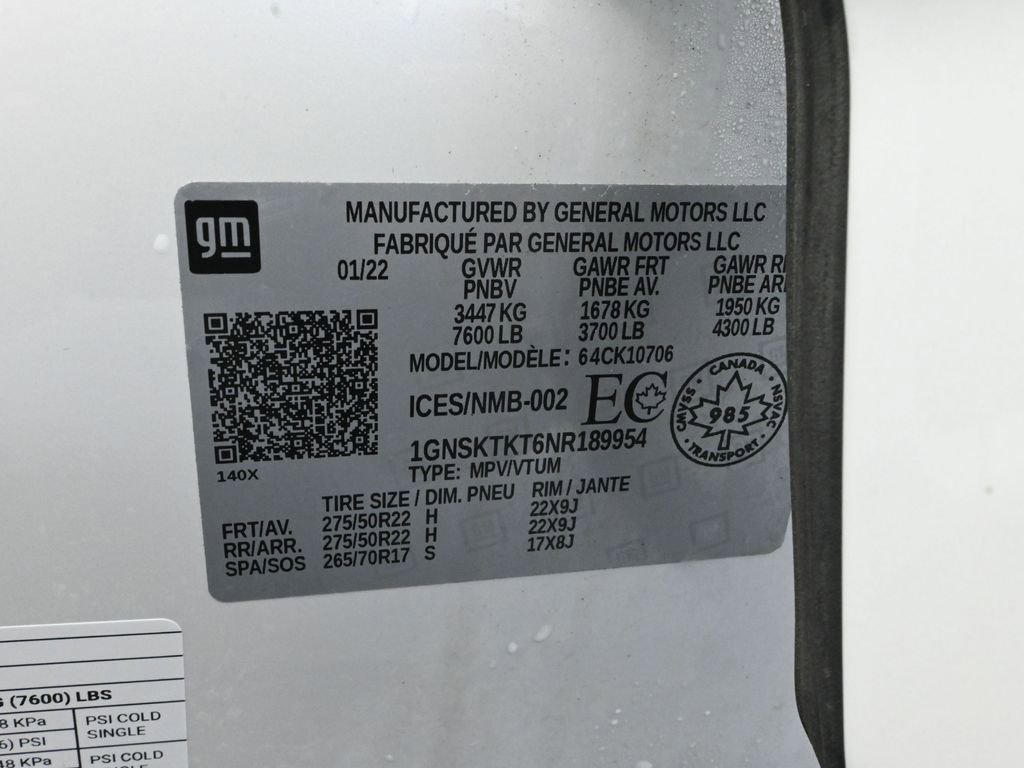 Used 2022 Chevrolet Tahoe High Country image 62