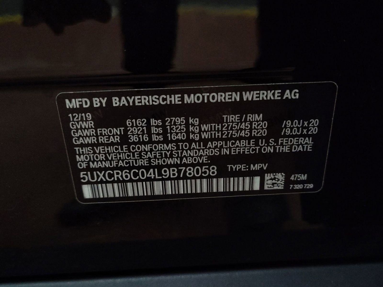 Used 2020 BMW X5 xDrive40i w/ Convenience Package image 17