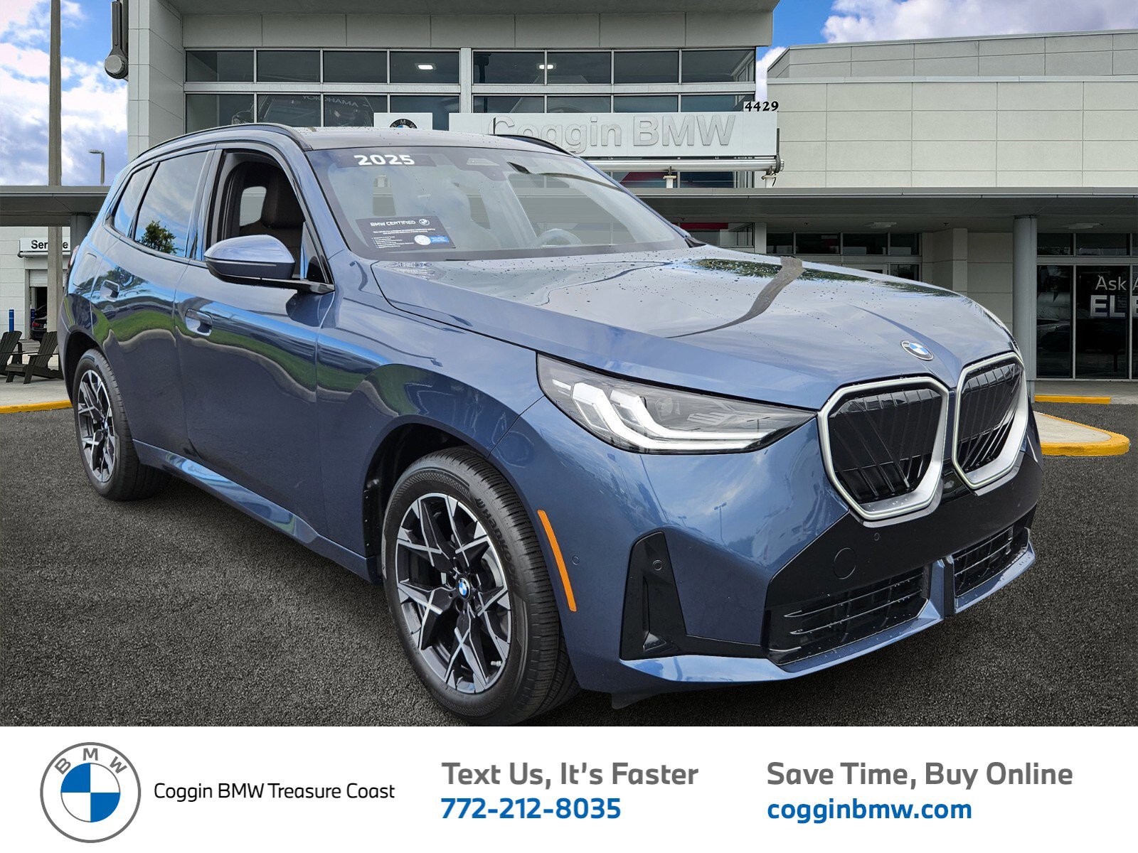 Certified 2025 BMW X3 xDrive30i w/ M Sport Package