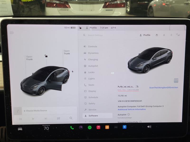 Used 2021 Tesla Model 3 Performance image 3