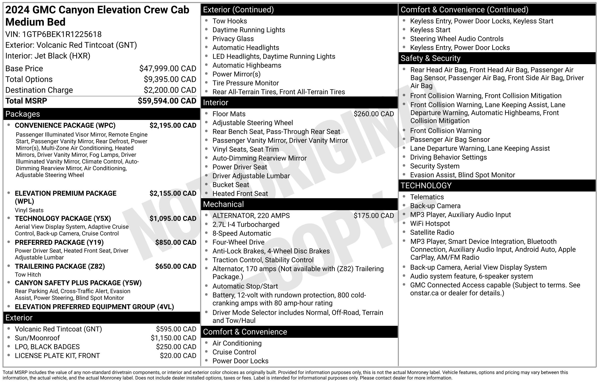 Used 2024 GMC Canyon Elevation w/ Convenience Package AWD/4WD video 2