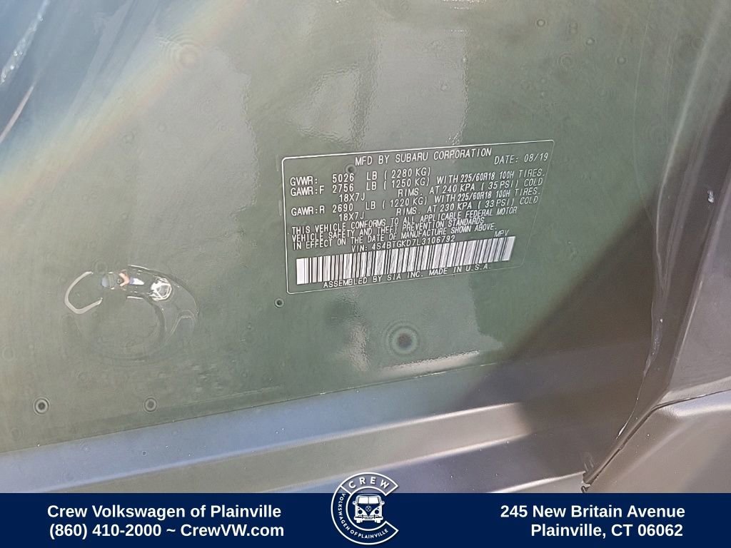 Used 2020 Subaru Outback Onyx Edition XT image 36