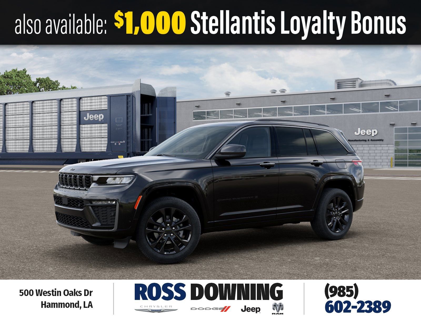 New 2026 Jeep Grand Cherokee Limited Reserve AWD/4WD image 1