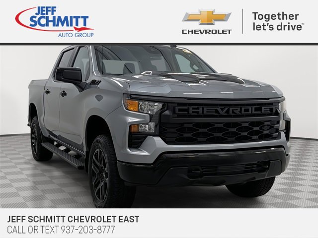 Certified 2025 Chevrolet Silverado 1500 Custom Trail Boss w/ Dark Appearance Package image 1