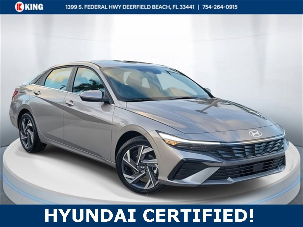 Certified 2025 Hyundai Elantra SEL w/ Cargo Package