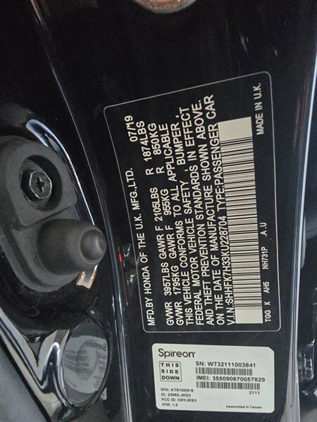 Used 2019 Honda Civic LX image 28