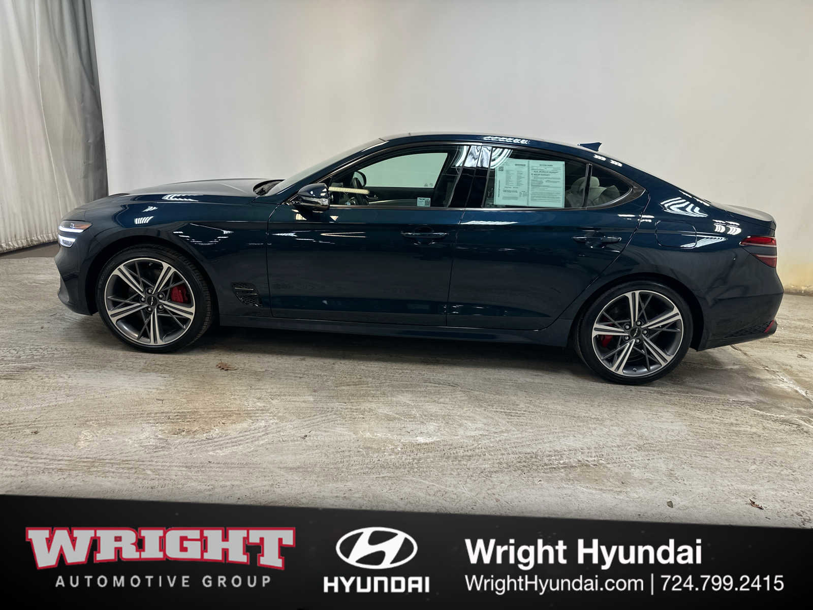Certified 2025 Genesis G70 2.5T w/ Sport Prestige Package image 7
