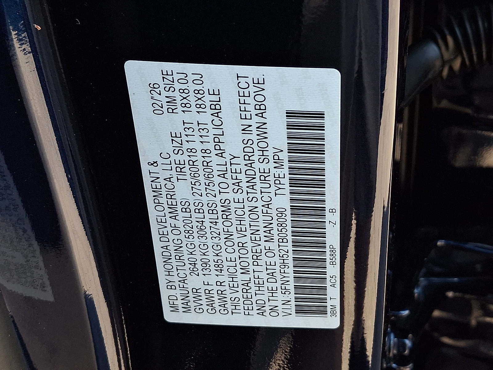 New 2026 Honda Passport TrailSport image 19