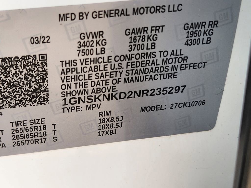 Used 2022 Chevrolet Tahoe LT image 25