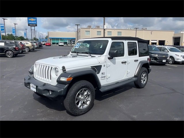 Used 2020 Jeep Wrangler Unlimited Sport image 4