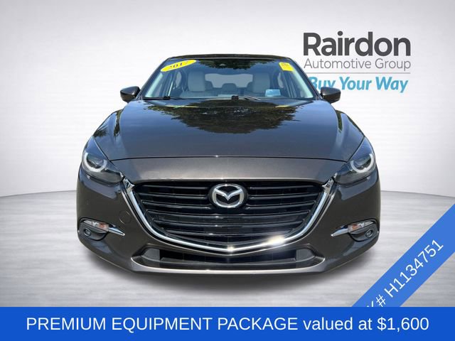 Used 2017 MAZDA MAZDA3 Grand Touring w/ Premium Equipment Package FWD image 2